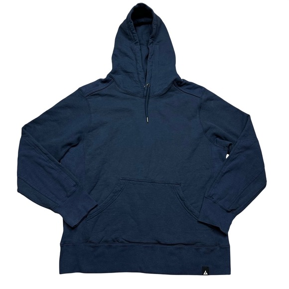 NWOT American Giant Men's Blue Spellbound Classic Pullover Hoodie M Cozy